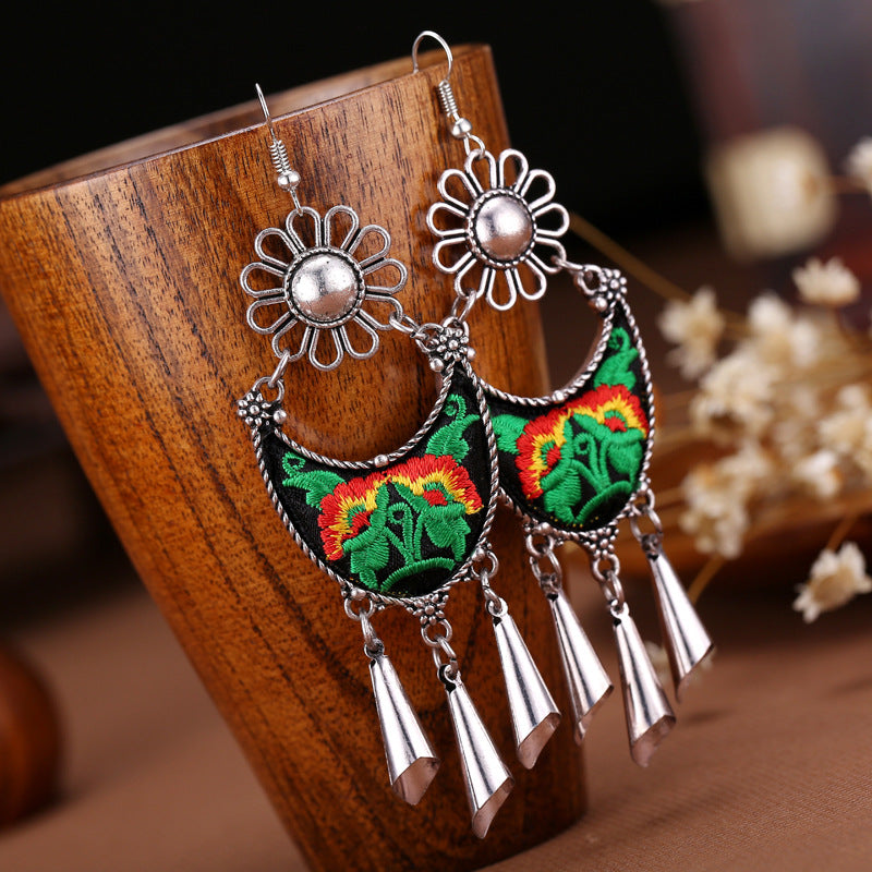 Traditional Vintage Ear Wire Earrings