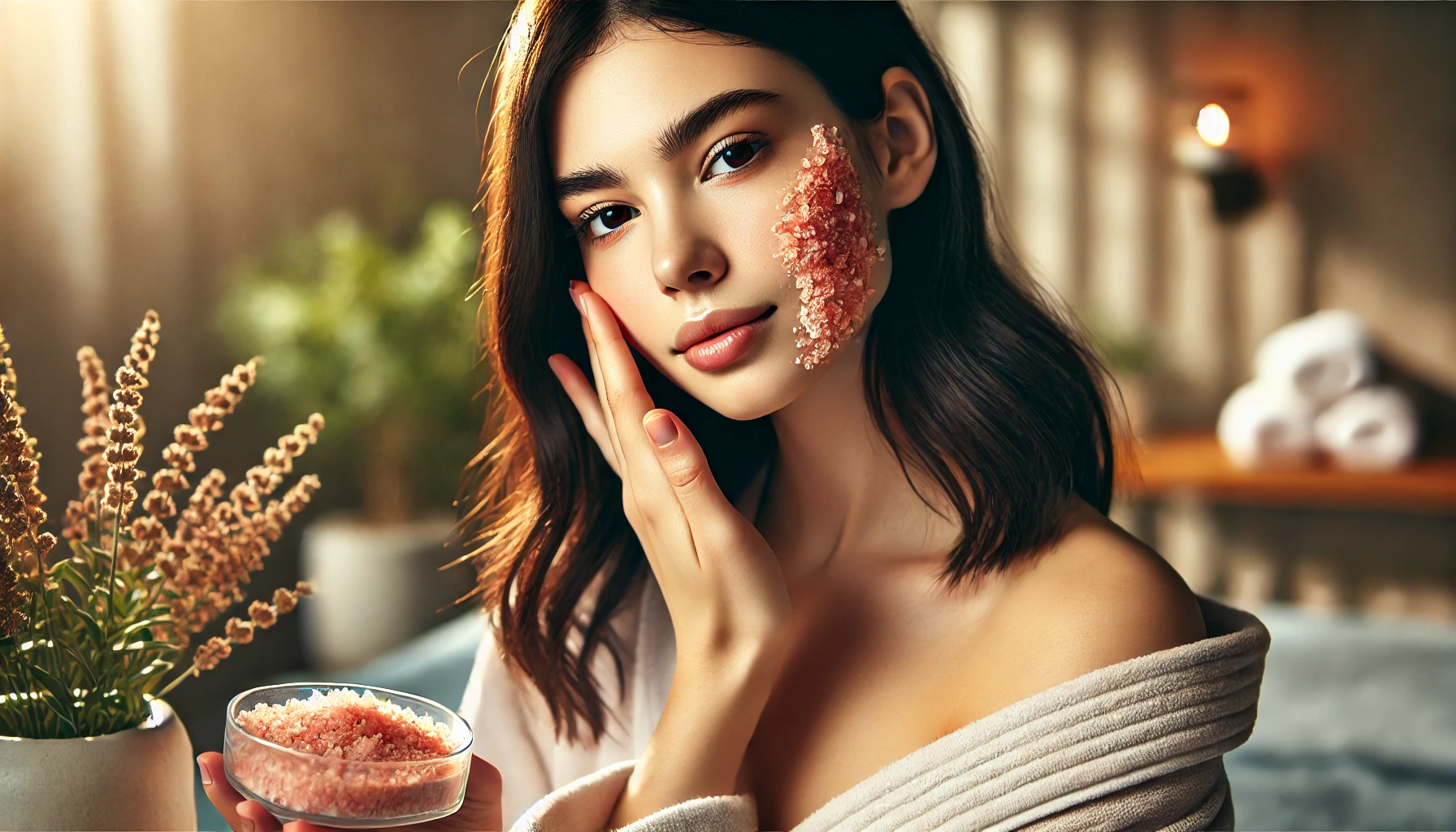  Himalayan Pink Salt Scrubs