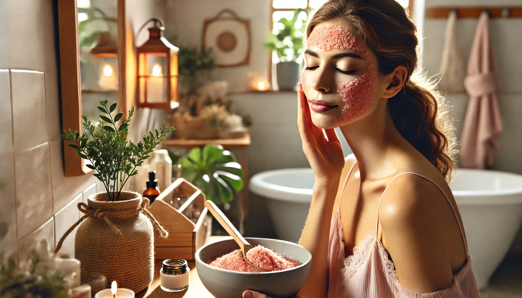 Organic Himalayan Salt Scrub