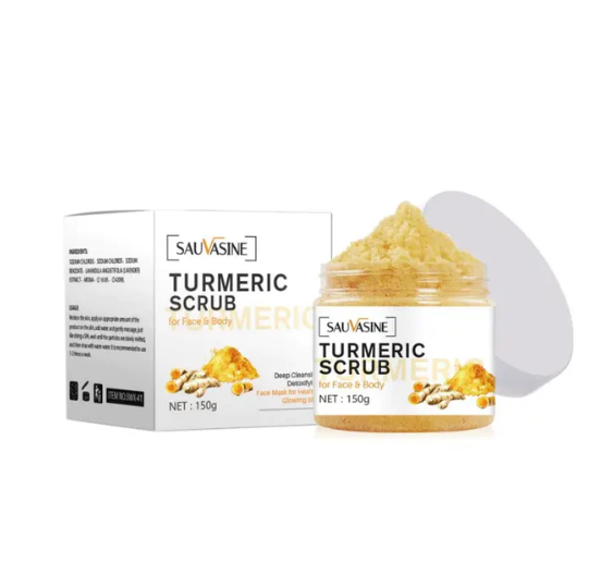 The Power of Turmeric: A Natural Wonder for Your Skin - Introducing the Turmeric Facial & Body Scrub