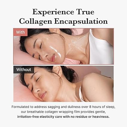 KOEC Collagen Overnight Wrapping Peel Off Facial Mask Pack -  Korean Skin Care, 2.53 fl.oz