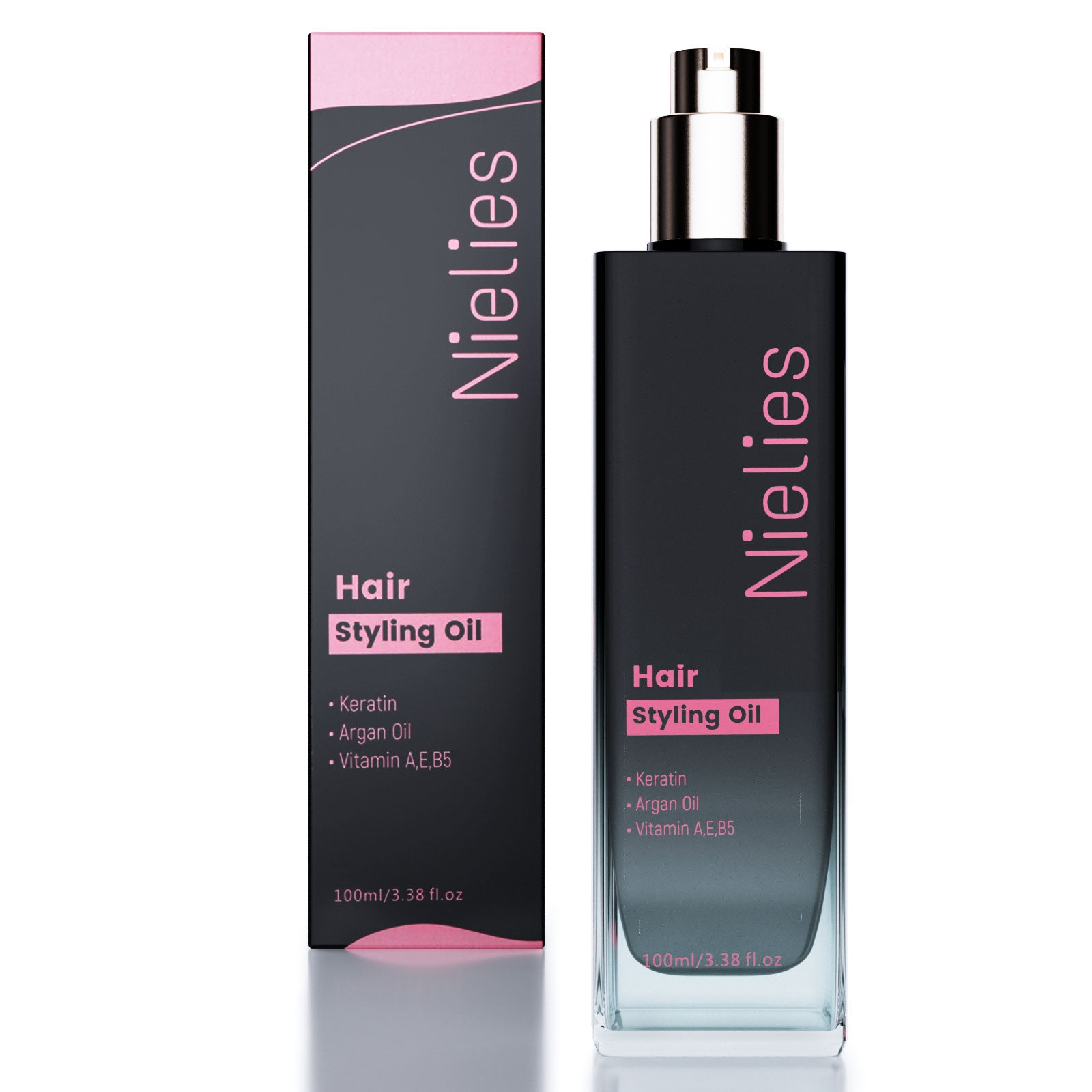 Nielies Hair Keratin Serum For Frizz & Dry Hair,Vitamin E