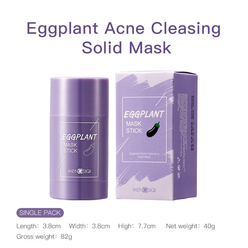 1 Pc Of Green Tea Mask Stick & 1 Pc Of Egg Plant Mask Stick