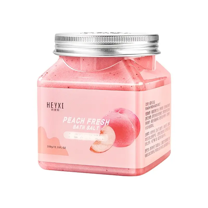 HEYXI Fruit Bath Salt Back Foot Hand Foot Bath Salt Bath Exfoliating Body Scrub