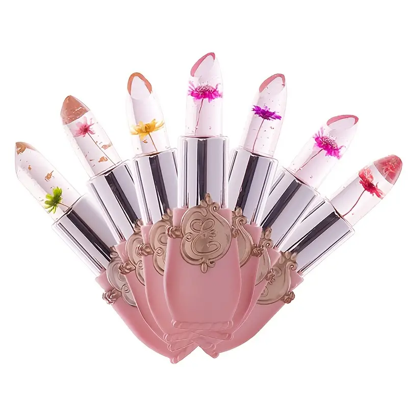 Flower Jelly Lipstick Set