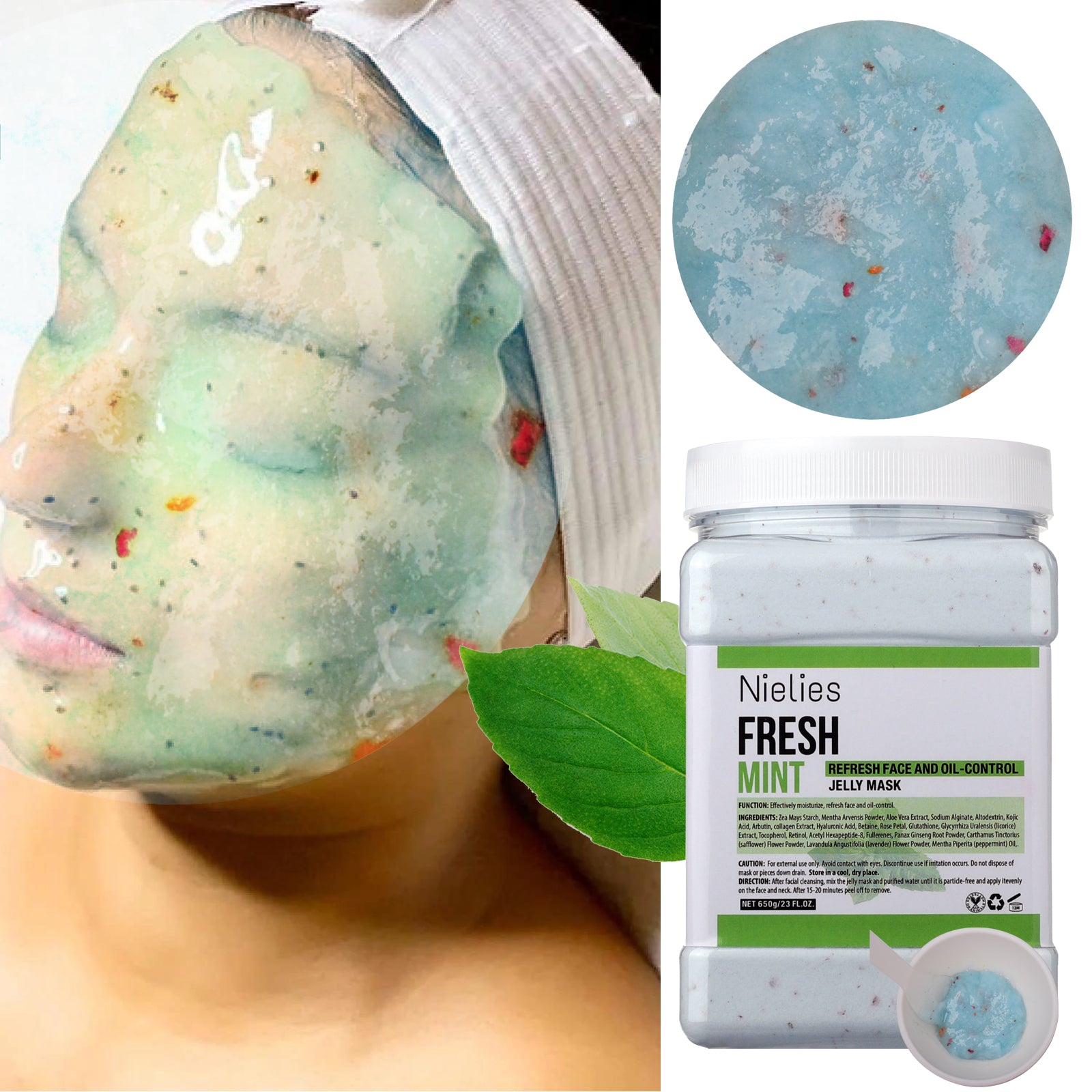 Nielies Fresh Mint Face Mask