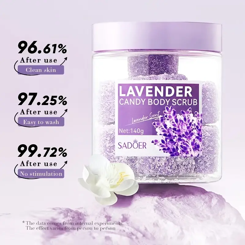 Lavender Sugar Cubes Scrub