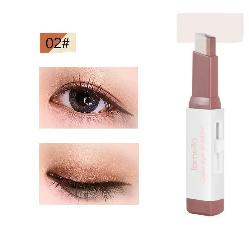 Waterproof Two-Tone Eyeshadow Stick