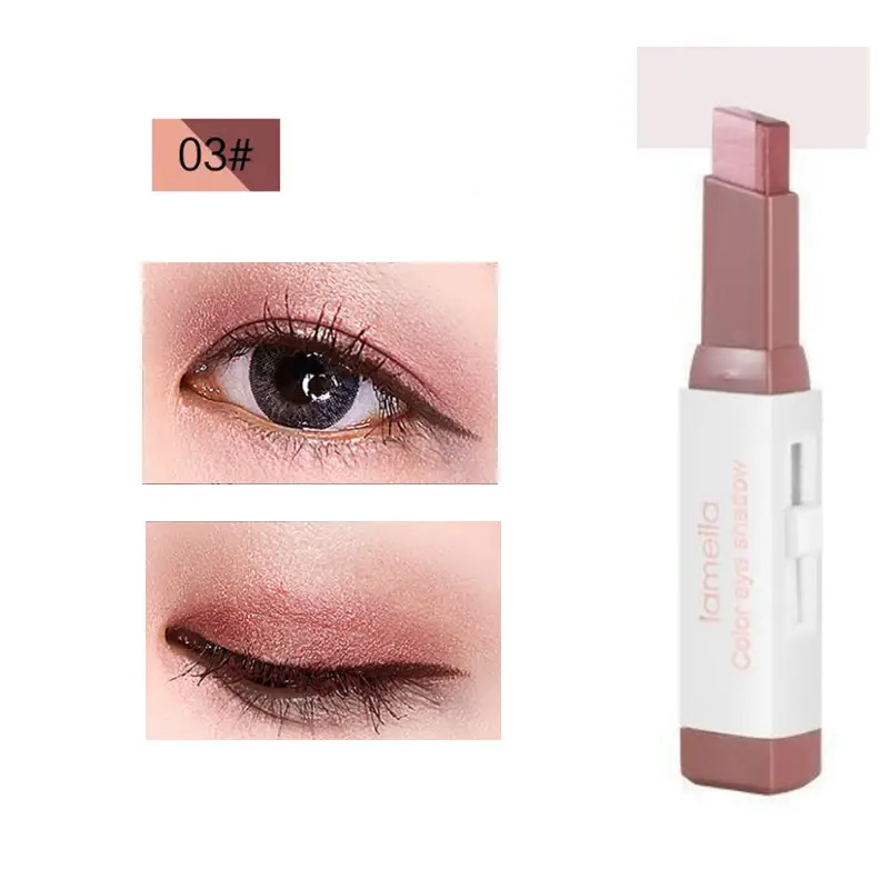 Waterproof Two-Tone Eyeshadow Stick