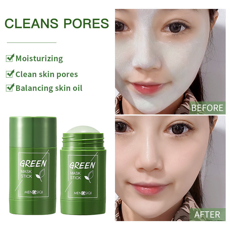 1 Pc Of Green Tea Mask Stick & 1 Pc Of Egg Plant Mask Stick