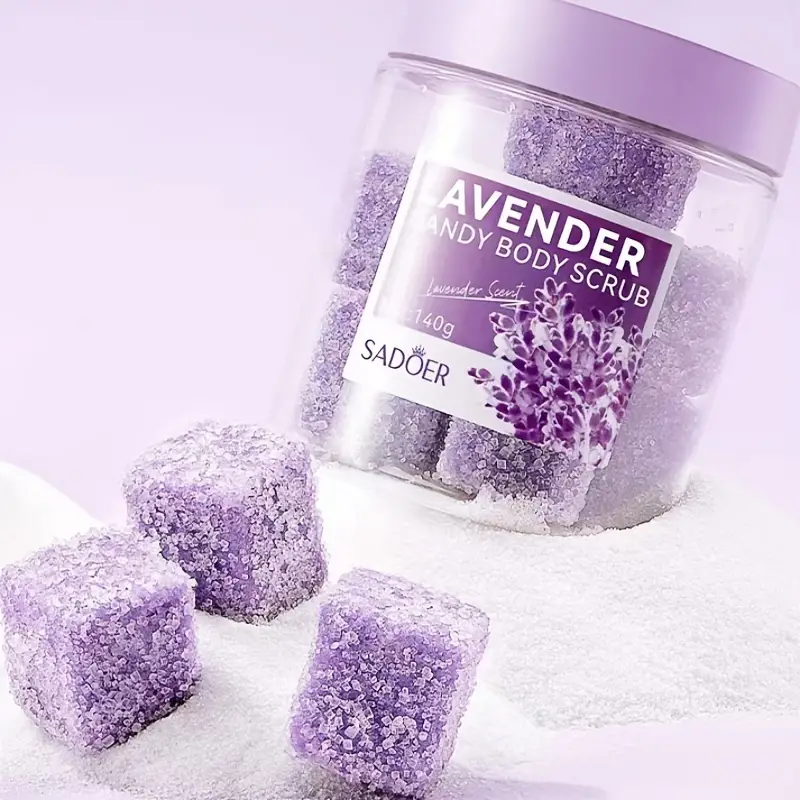 Lavender Sugar Cubes Scrub