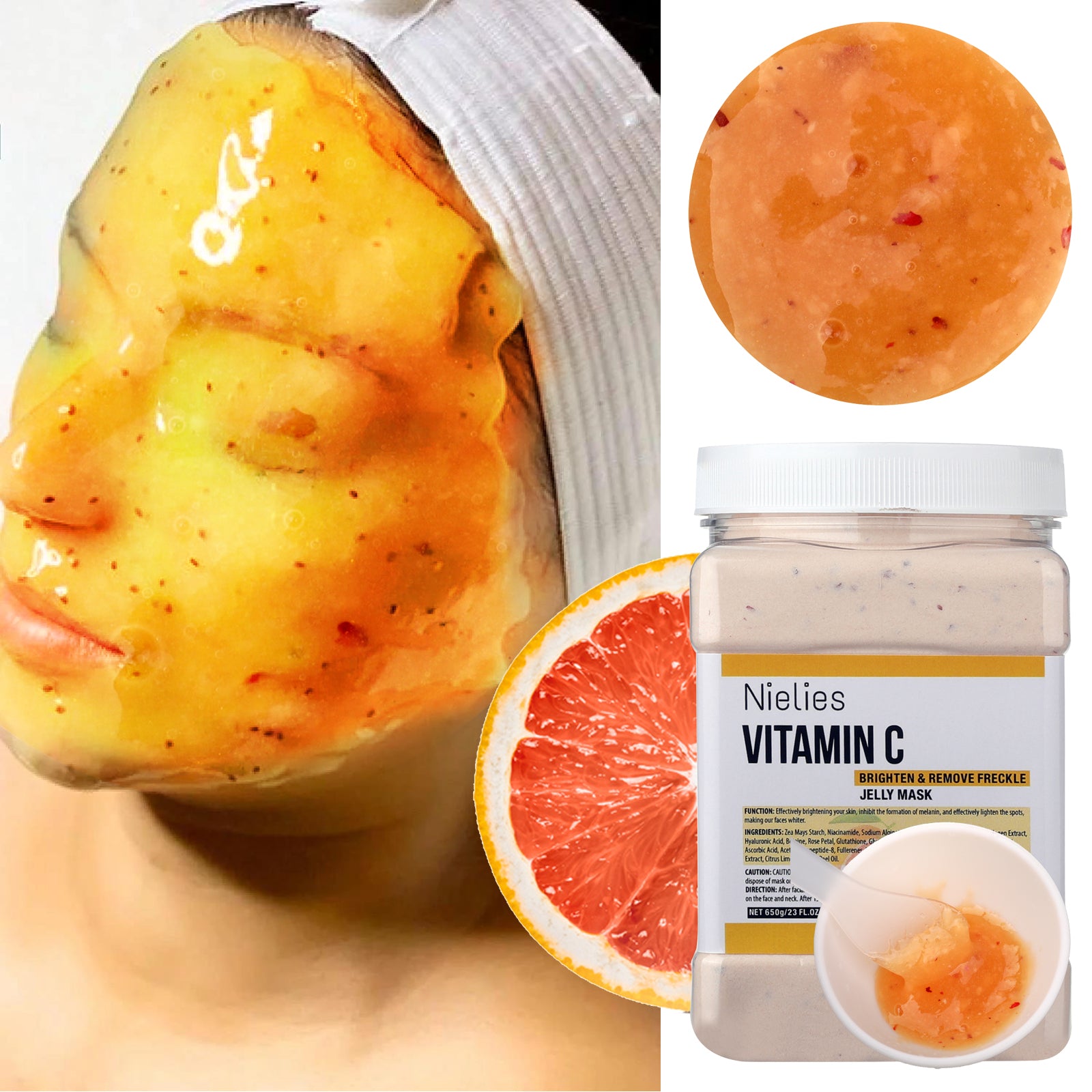 Nielies Vitamin C Face Mask, Brightening