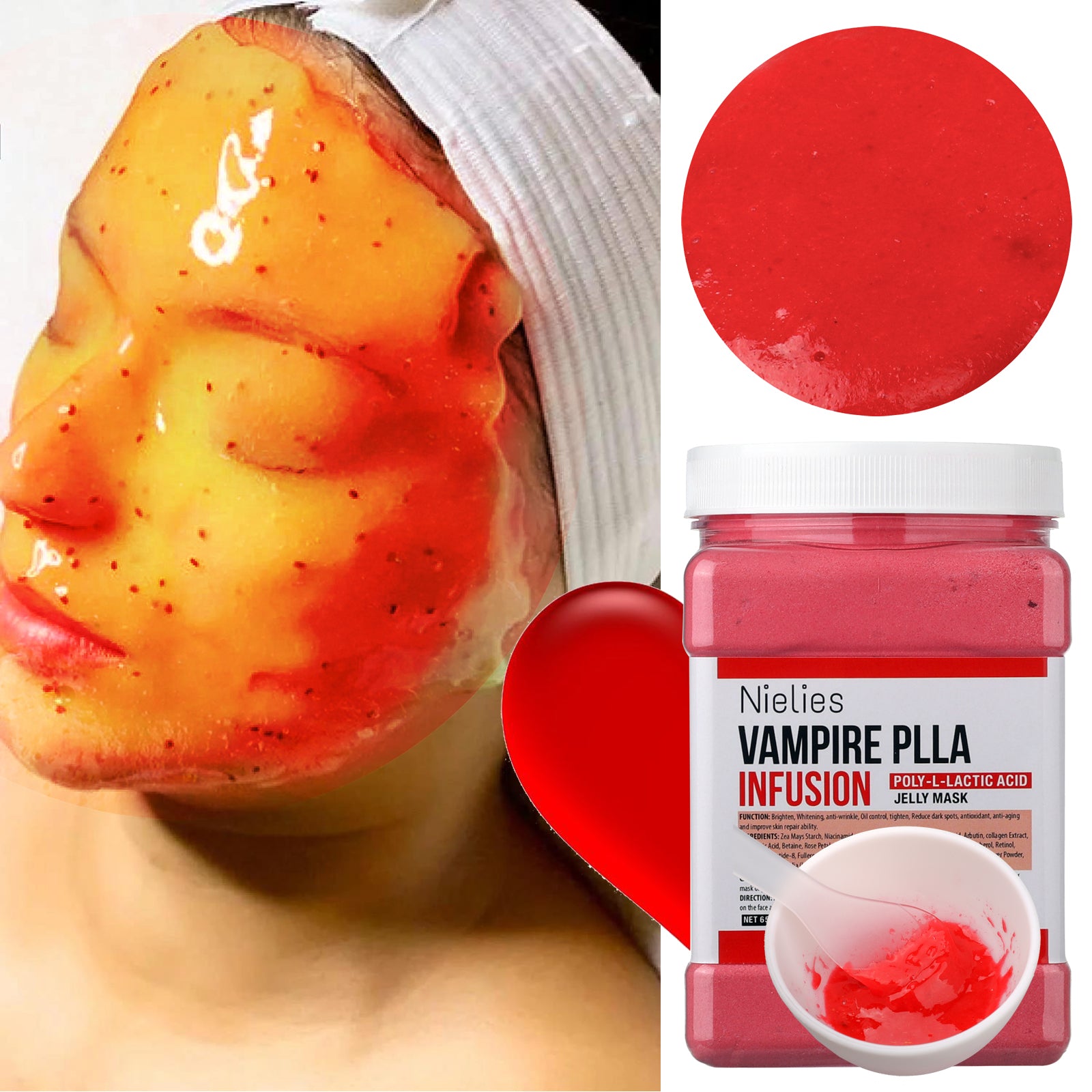 Nielies Vampire Plla Infusion Face Mask, Anti Aging