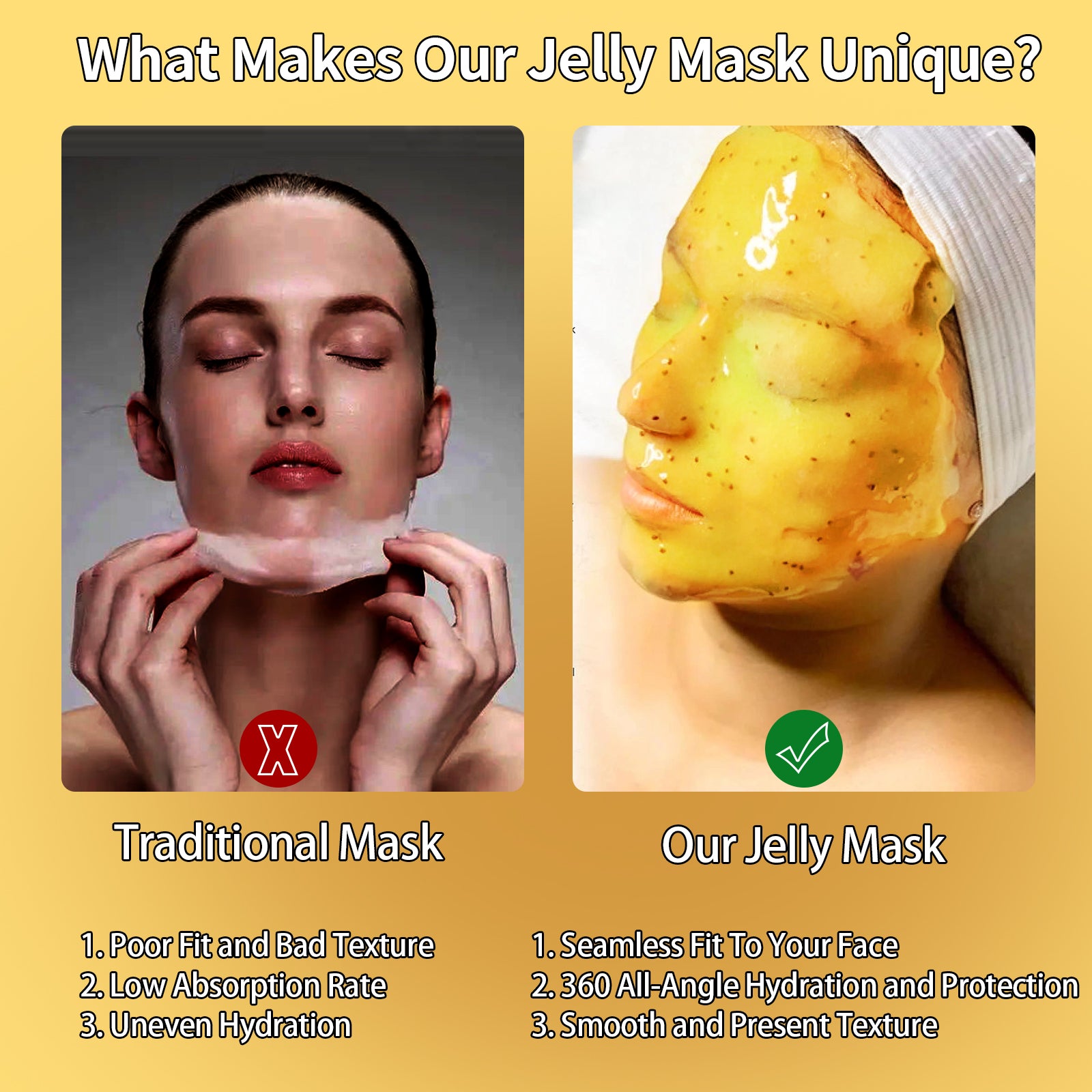 Nielies Turmeric Face Mask, Moisturizing, Pore Cleaning
