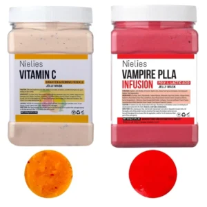 Vampire & Vitamin C Jelly Mask Set – Anti-Aging Brightening Facial