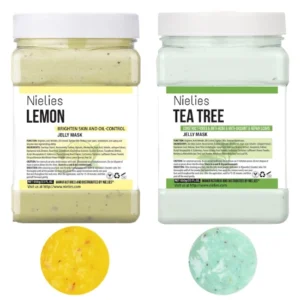 Lemon & Tea Tree Jelly Mask for Hydrating and Smoothing Facial Care