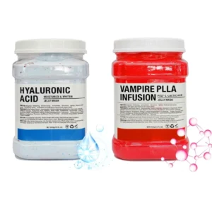 Hyaluronic Acid & Vampire Jelly Masks for Hydration