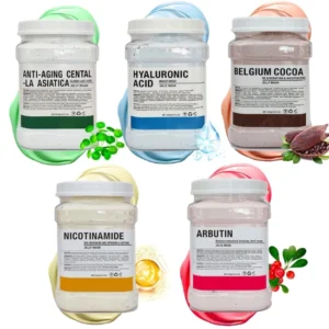 5-Pack Jelly Mask Bundle for Professional Facials