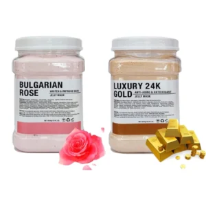 Rose & 24K Gold Jelly Masks Professional Facial
