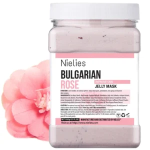 Bulgarian Rose Jelly Mask jar with hydrating gel texture