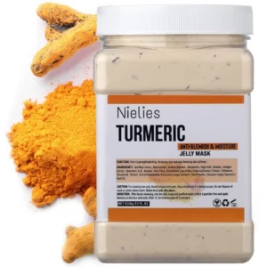 Turmeric Jelly Mask – Vegan Hydrating Peel-Off Mask for Facials & Vajacials