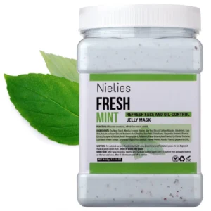 Fresh Mint Jelly Mask – Hydrating Vegan Peel-Off Facial Mask for All Skin Types