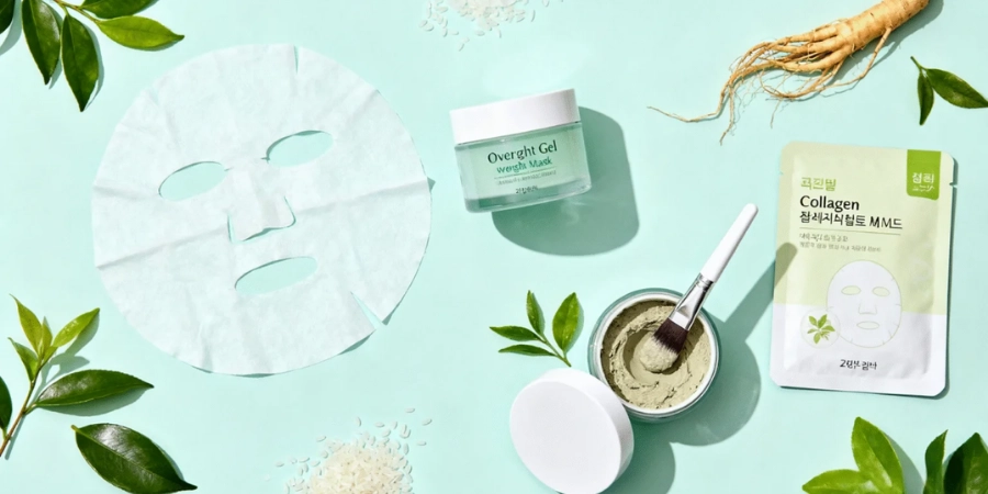 korean face masks for glowing skin
