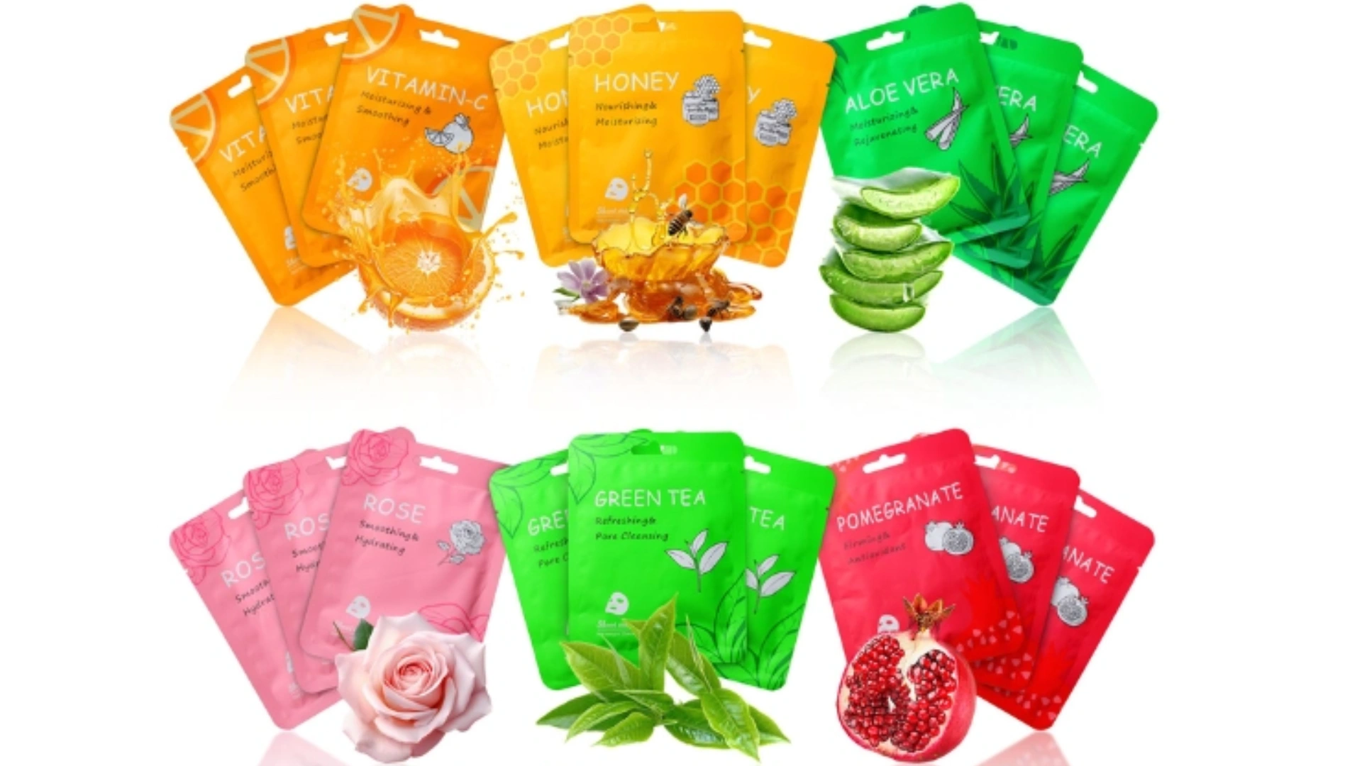 different types of face masks