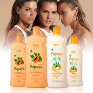 Papaya Body Lotion Moisturizing Hydrating Fragrant 600ml for Women